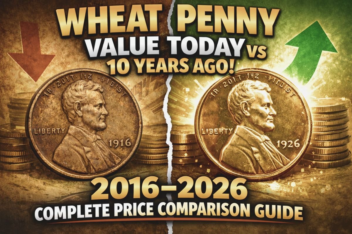 Wheat Penny Value Today vs 10 Years Ago 2016–2026 Complete Price Comparison Guide