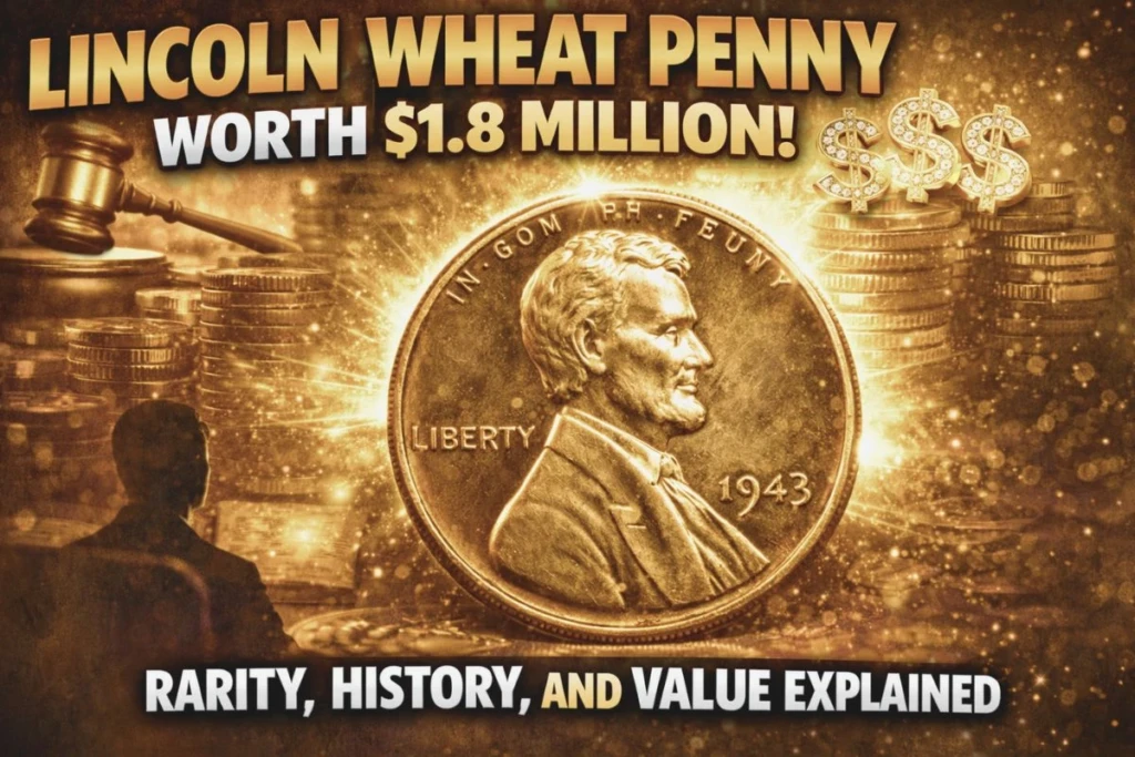 Lincoln Wheat Penny Worth $1.8 Million: Rarity, History & Value Explained